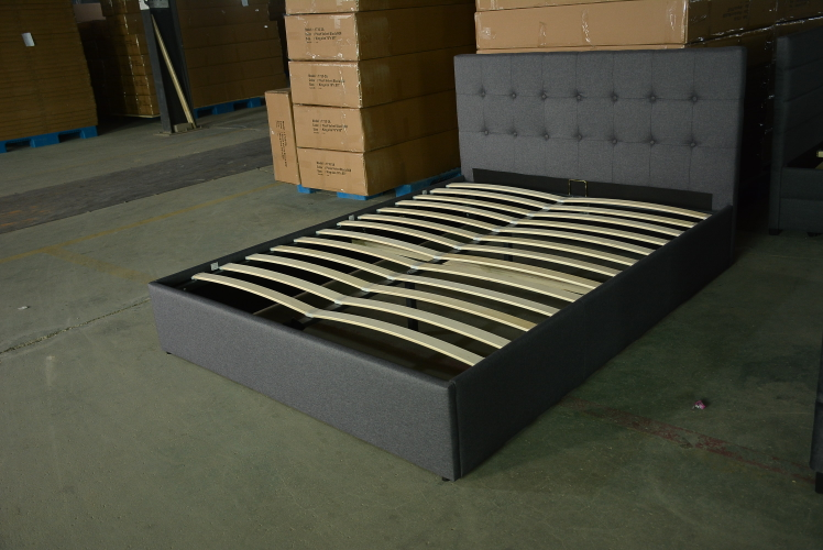 Modern Grey Bed Frame – Brand New - photo 3