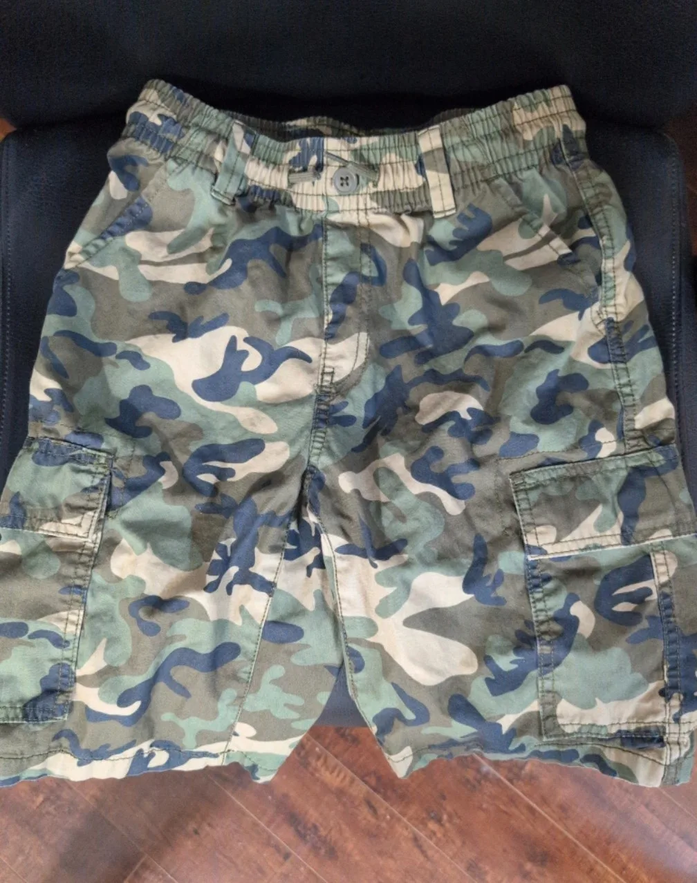 Kids Camouflage Cargo Shorts size 12 image indicator(2)