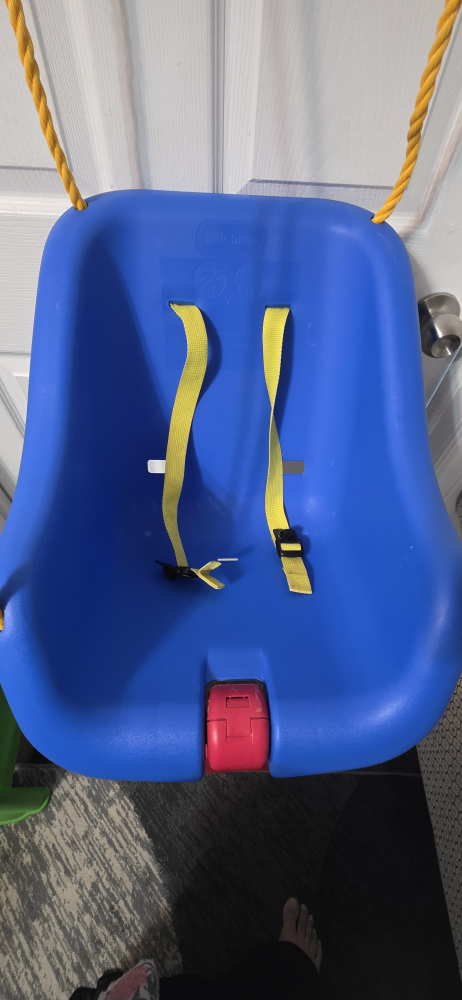 Little Tikes Blue/Red Toddler Swing - photo 3