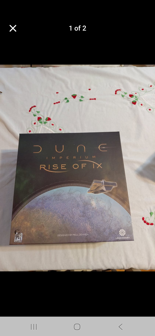 Dune Imperium + Rise of Ix Expansion Board Game