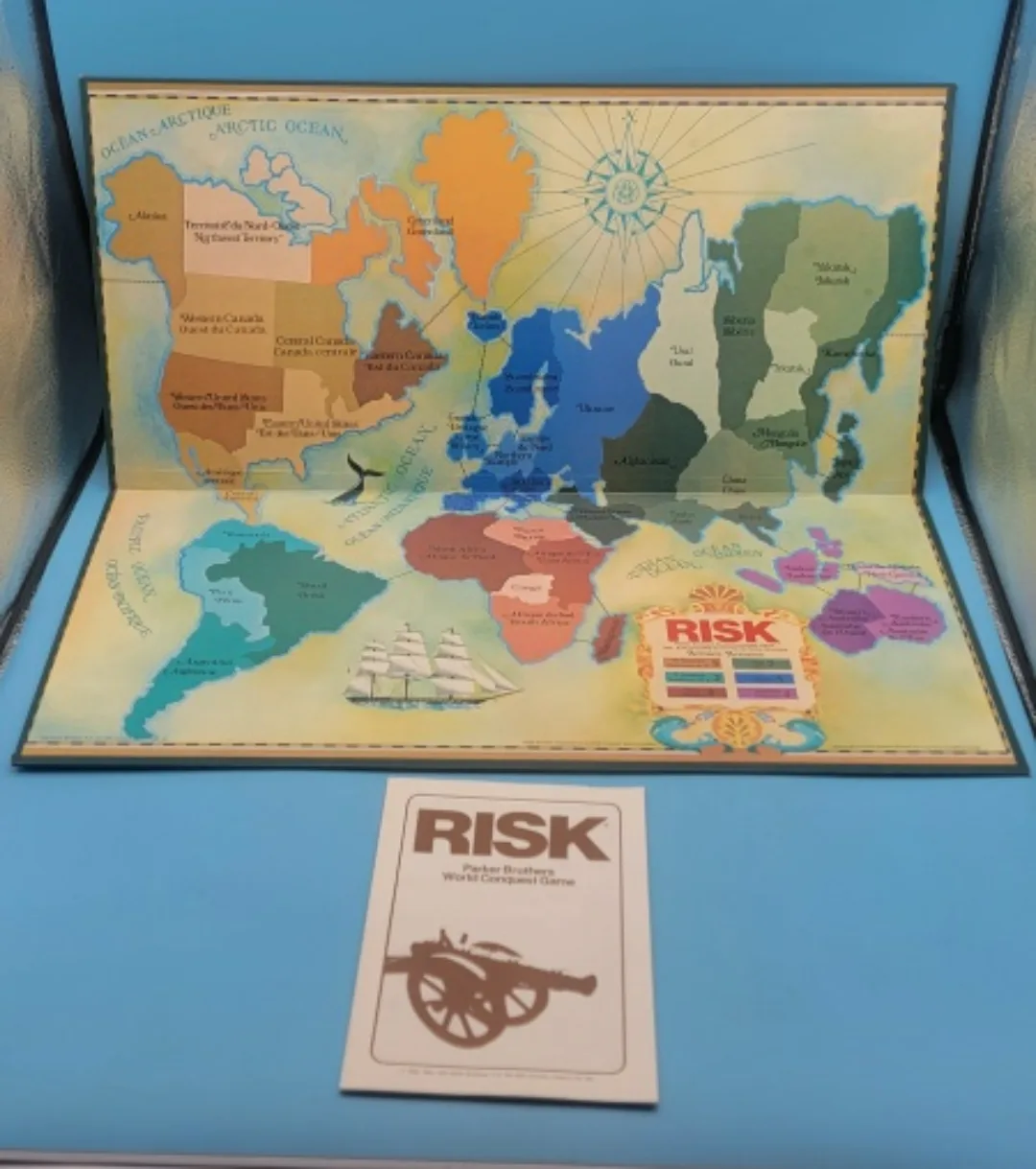 Parker Bros RISK (1975) Board Game image indicator(3)