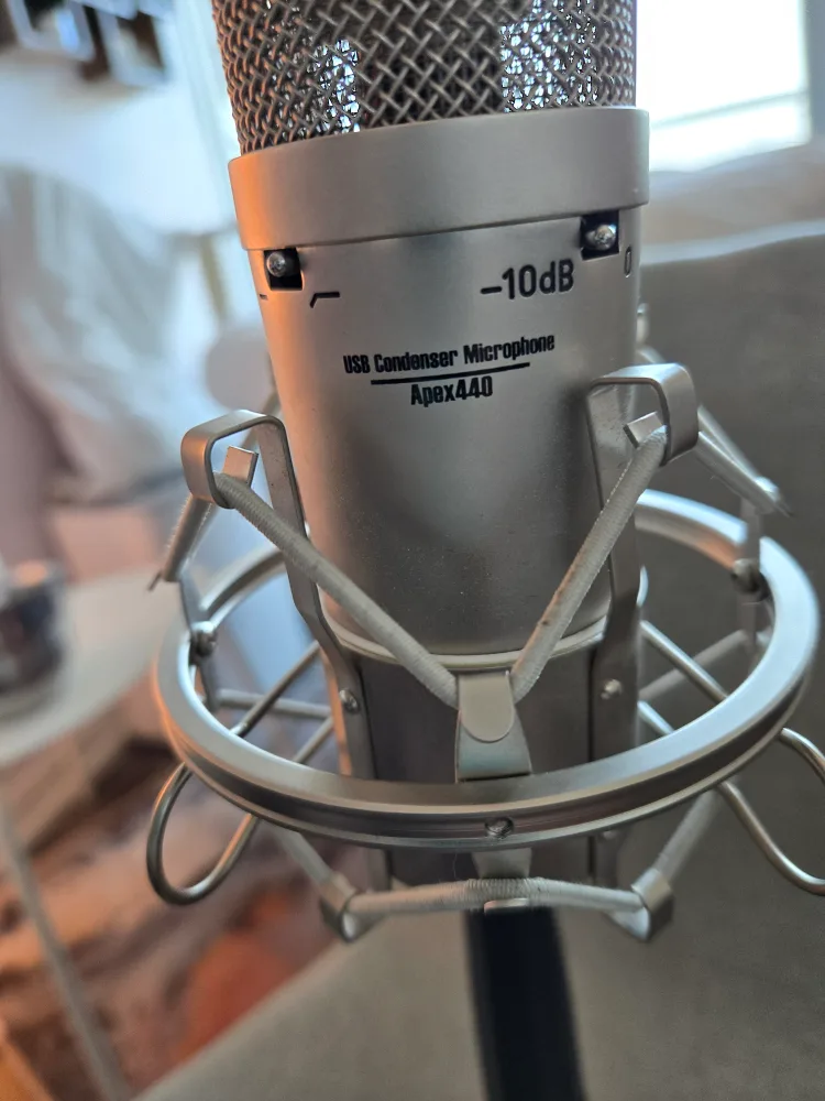 Apex440 USB Condenser Microphone image indicator(2)