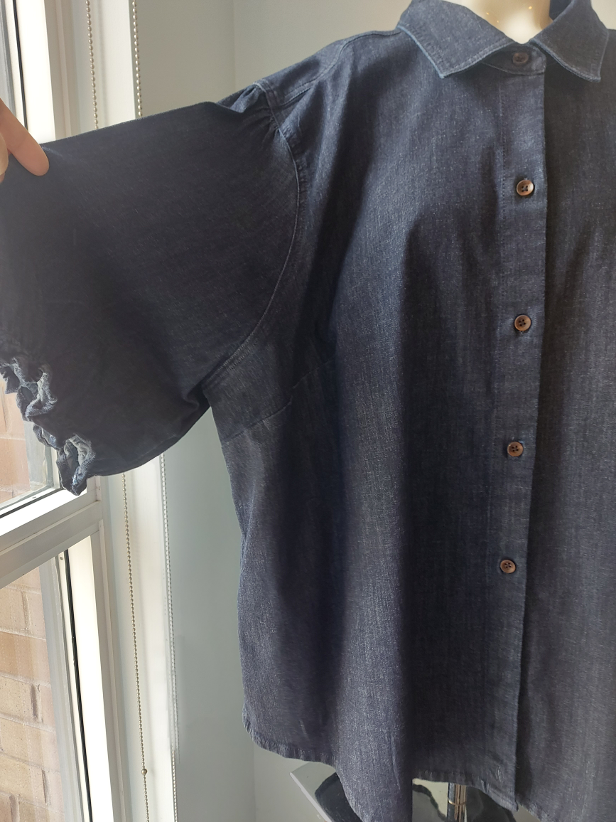 NYDJ Denim Shirt Dress - Size 4X - photo 2