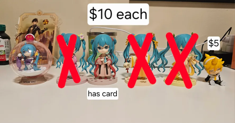 Reduced Prices!! Hatsune Miku/Vocaloid Figures, Acrylic Stand image indicator(4)