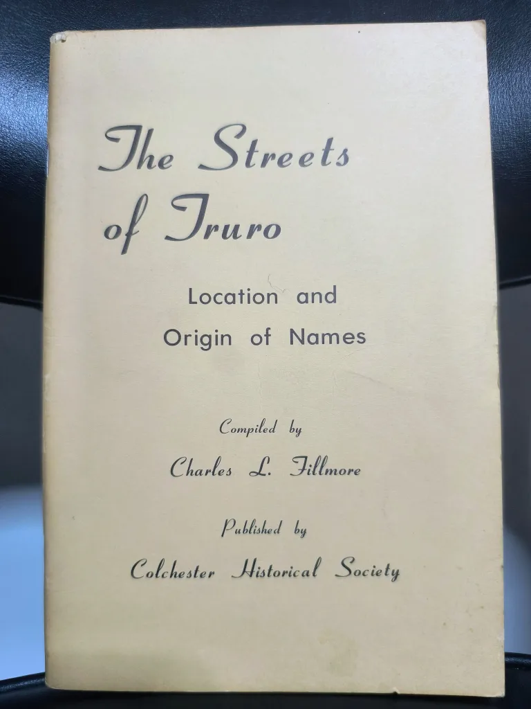 The Streets of Truro, Location & Origin Of Names thumbnail