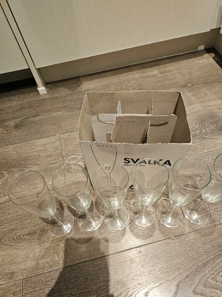 IKEA Svalka Champagne Glasses - Set of 6 image indicator(4)