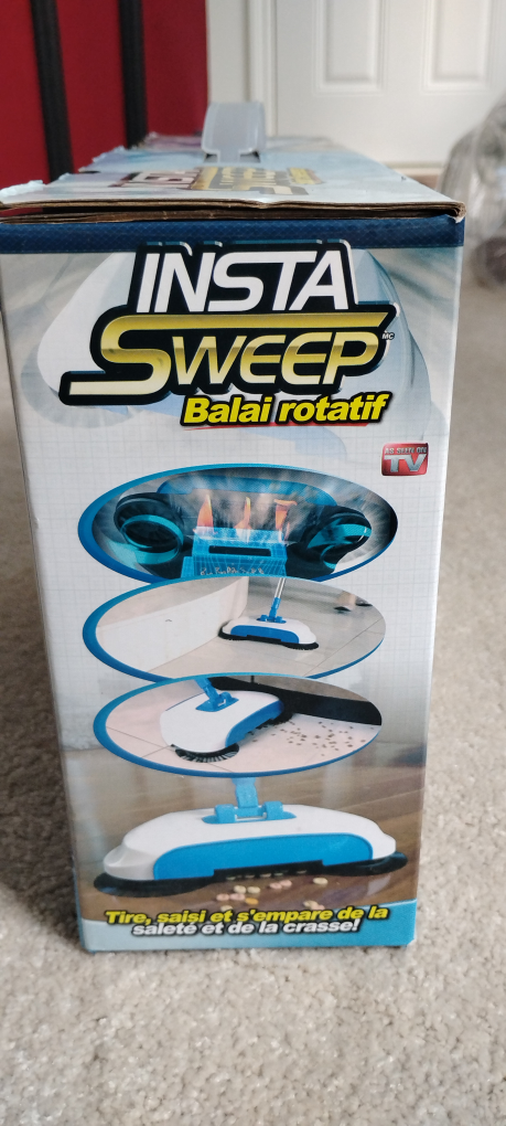 Insta Sweep Spin Sweeper - Cordless - photo 3