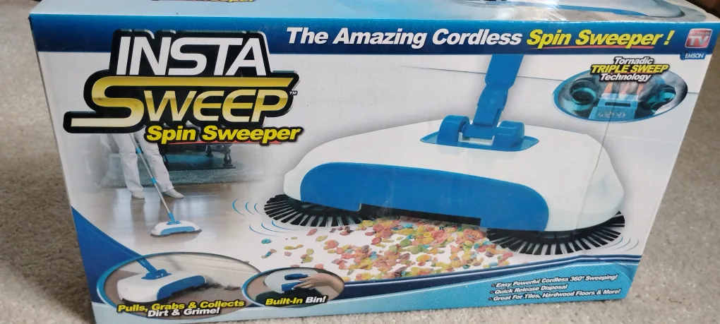 Insta Sweep Spin Sweeper - Cordless image indicator(4)