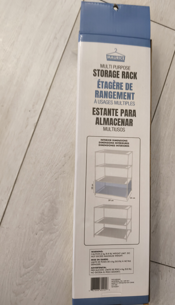 Maurice Multi Purpose Storage Rack - New in Box!