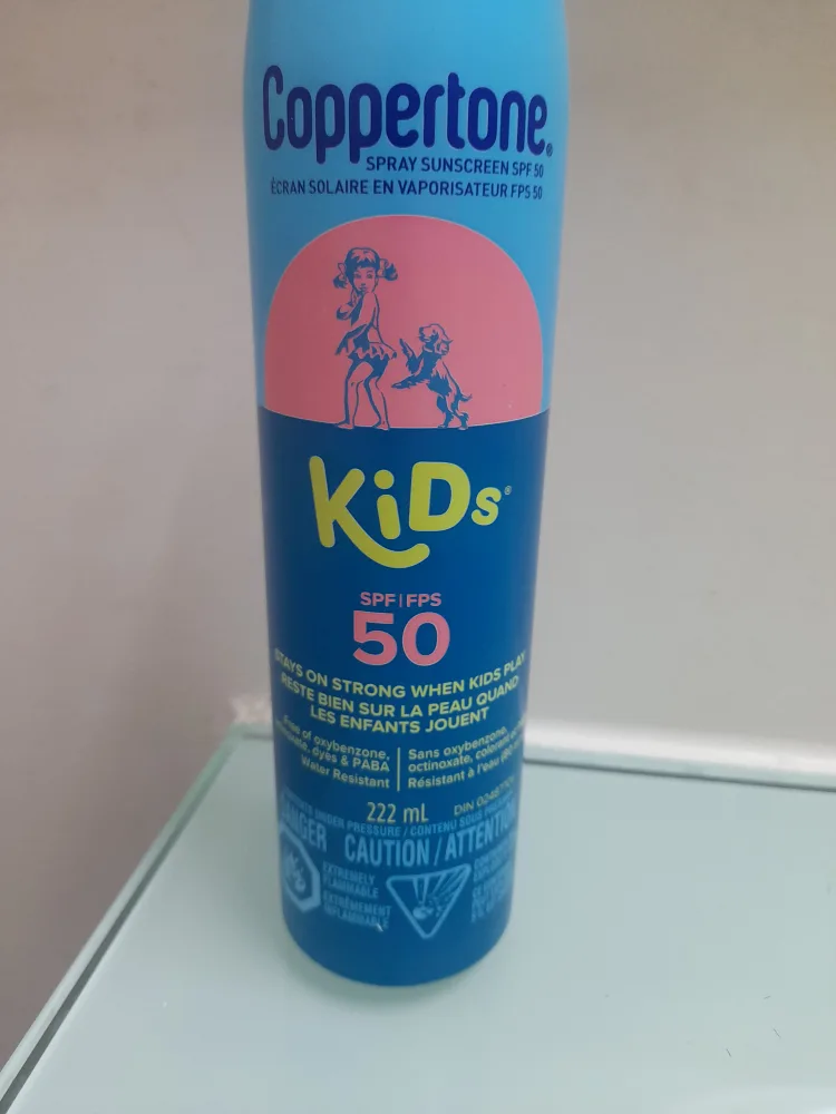 Coppertone Kids SPF 50 Spray Sunscreen #Freecycle image indicator(5)