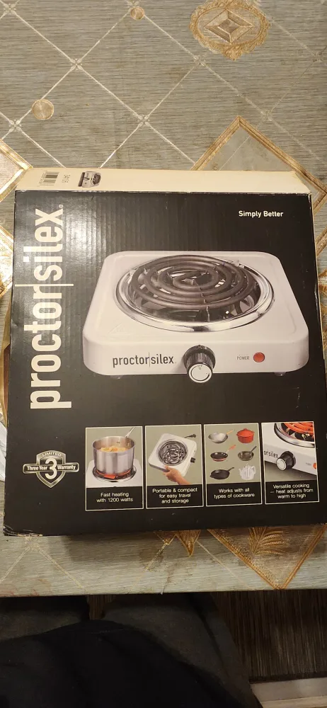 Proctor Silex Single Burner - Portable Cooktop thumbnail