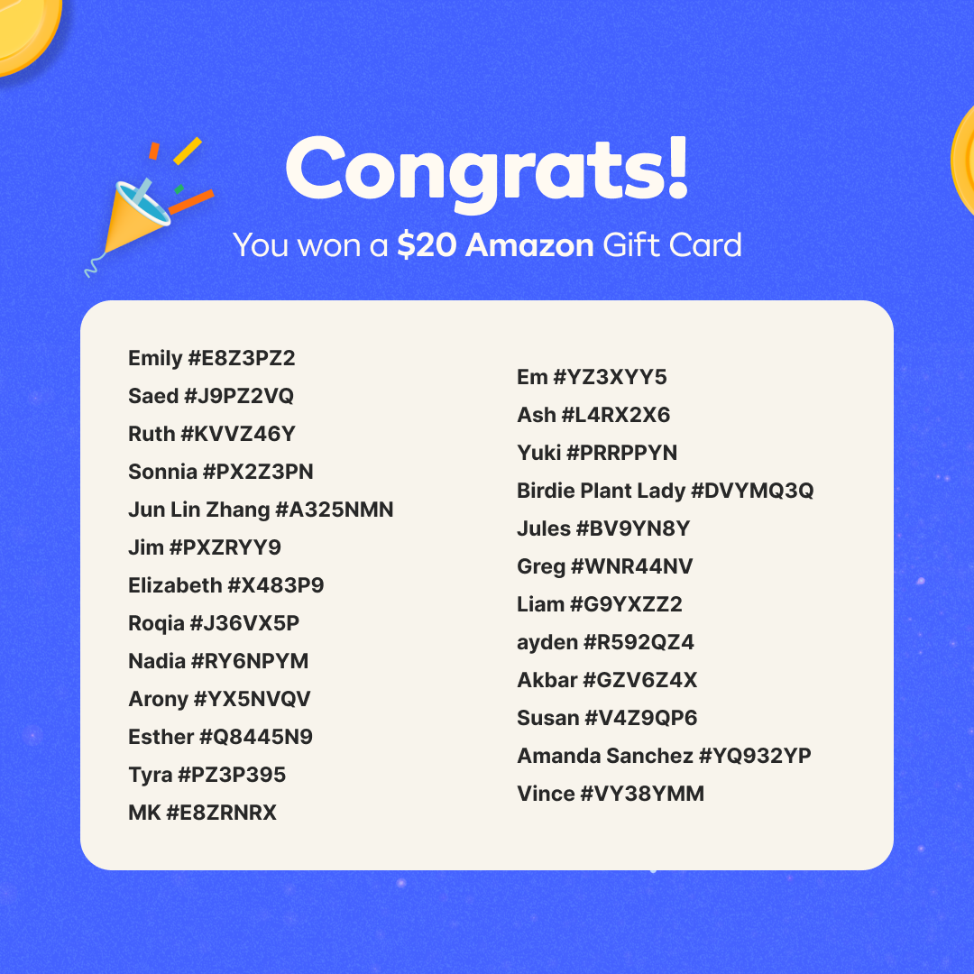 August Bingo Winner Announcement 🏆 - photo 5