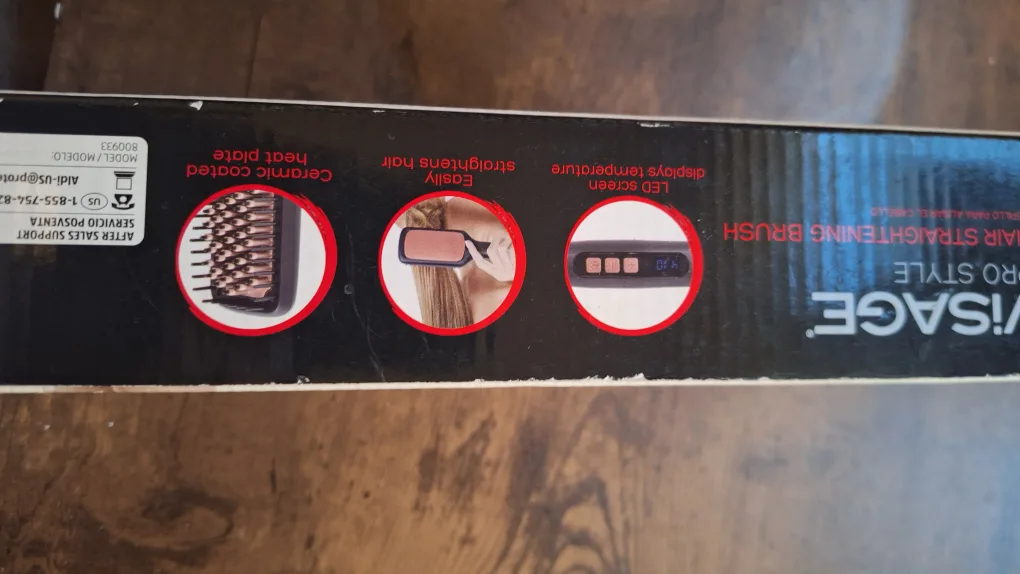 hair straightening brush pickup and cash only image indicator(3)