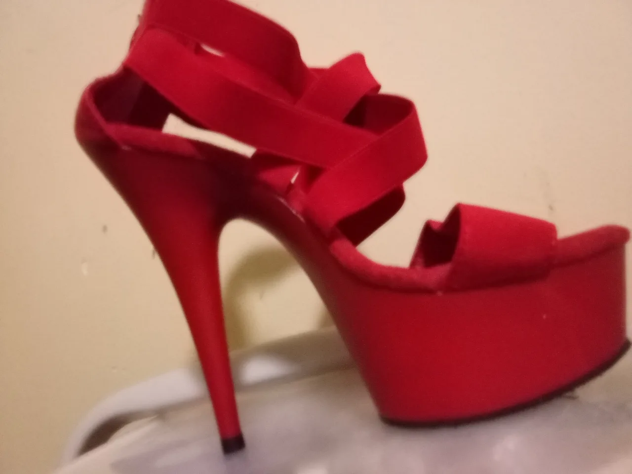 Red Platform Heels thumbnail