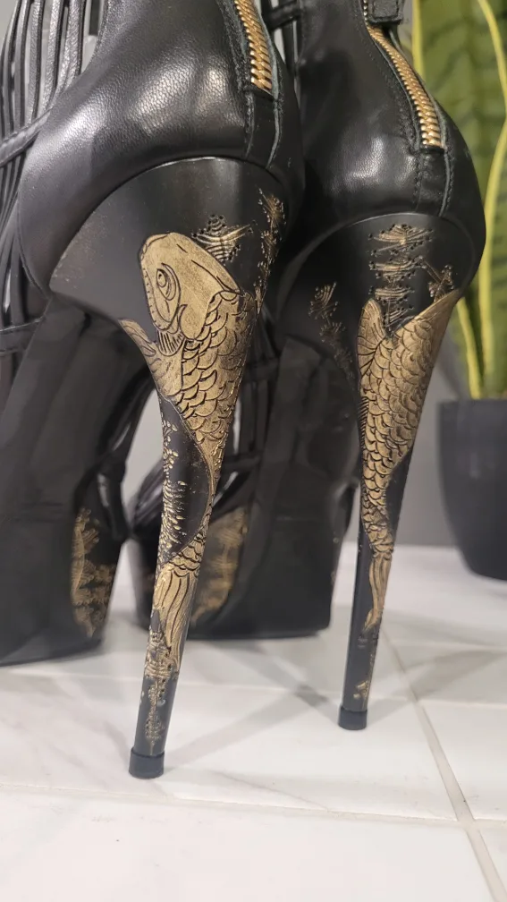 Authentic Alexander McQueen Platforms 9 image indicator(6)