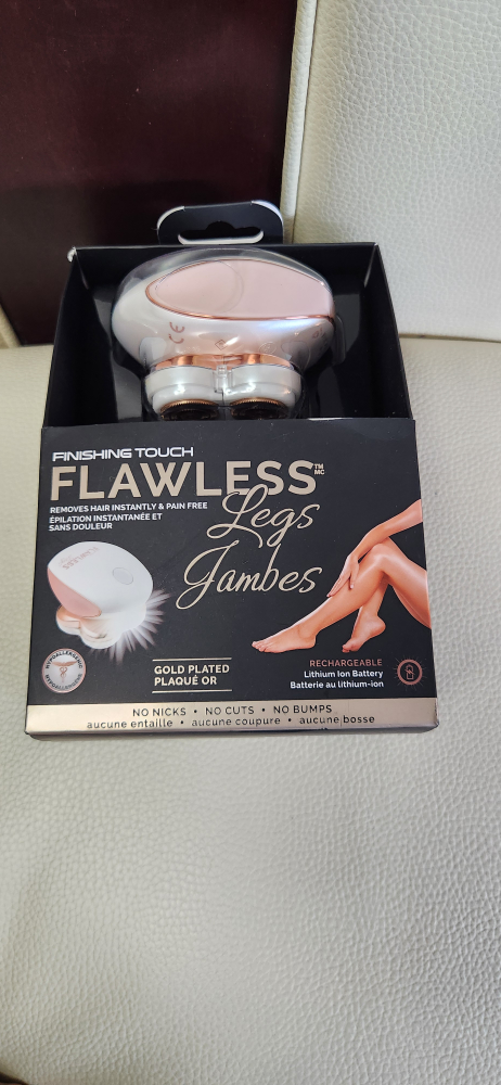 New Finishing Touch Flawless Legs Hair Remover