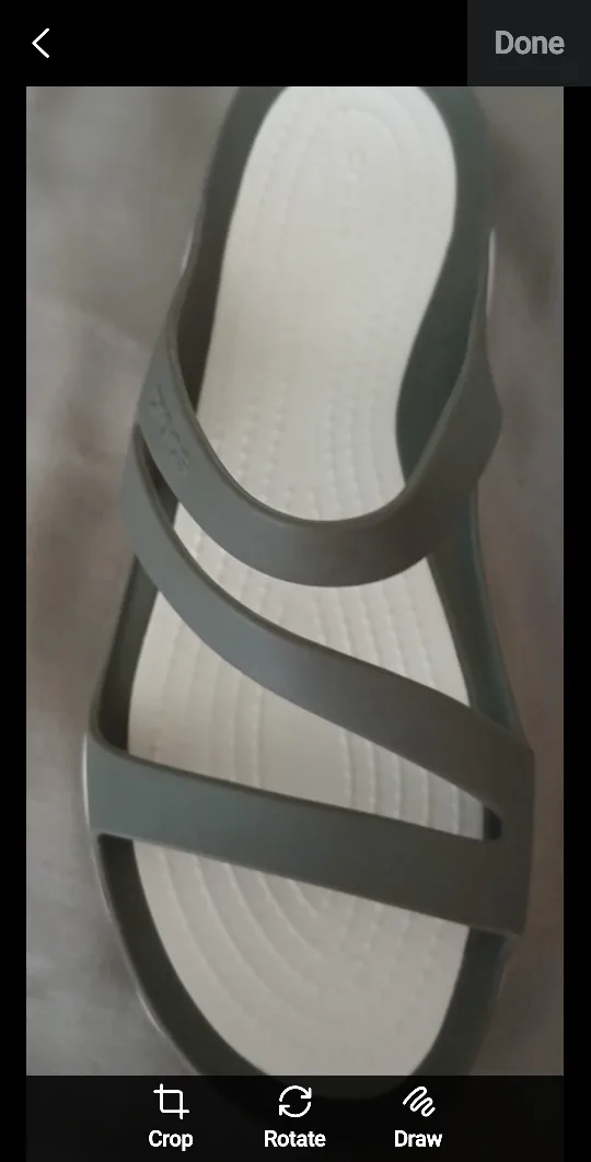 CROCS SWIFTWATER SANDAL - size 7 image indicator(3)