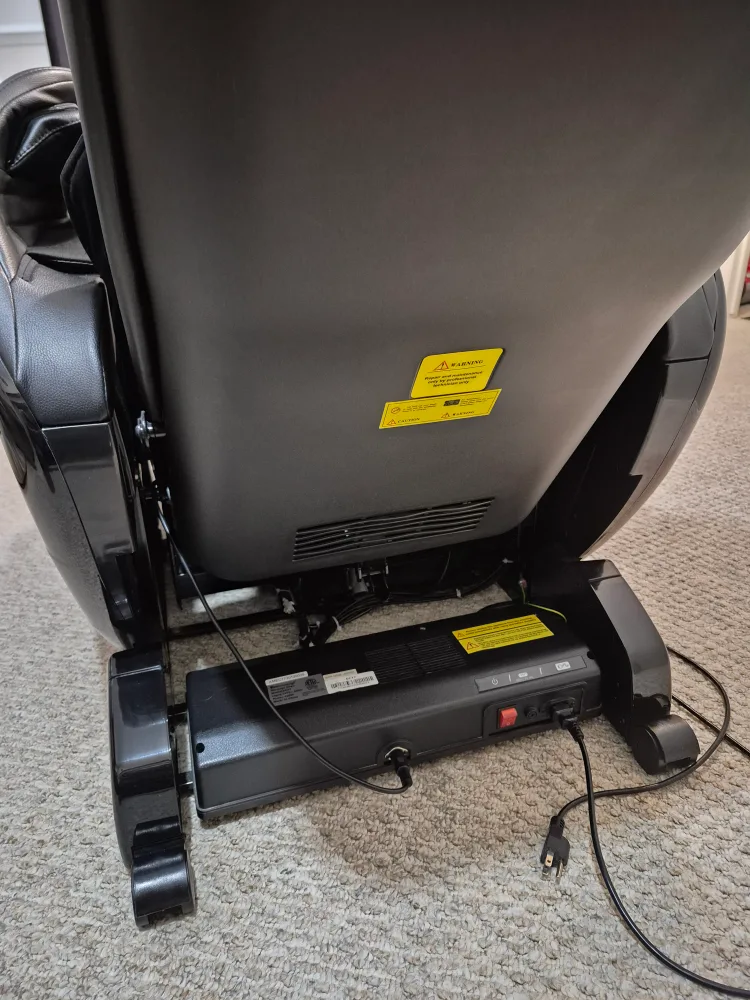 Black Leather full body Massage Chair image indicator(3)