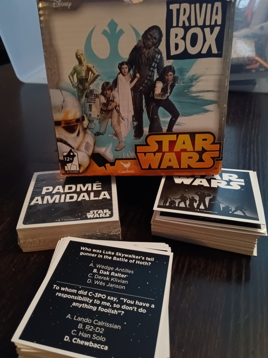 Star Wars Trivia Box Game