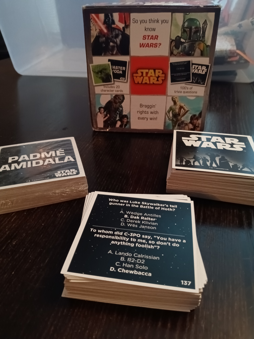 Star Wars Trivia Box Game - photo 2