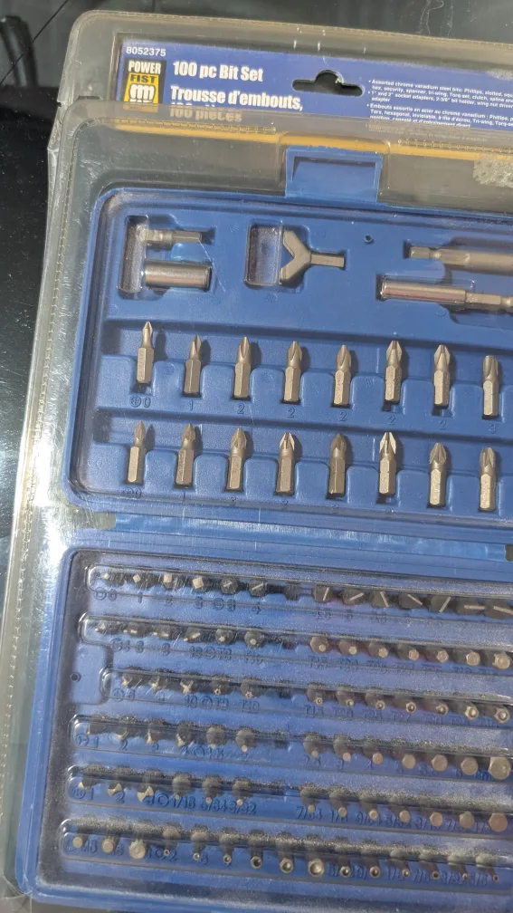 👀- WOW-Power Fist 100 pc Bit Set - New FCFS image indicator(7)