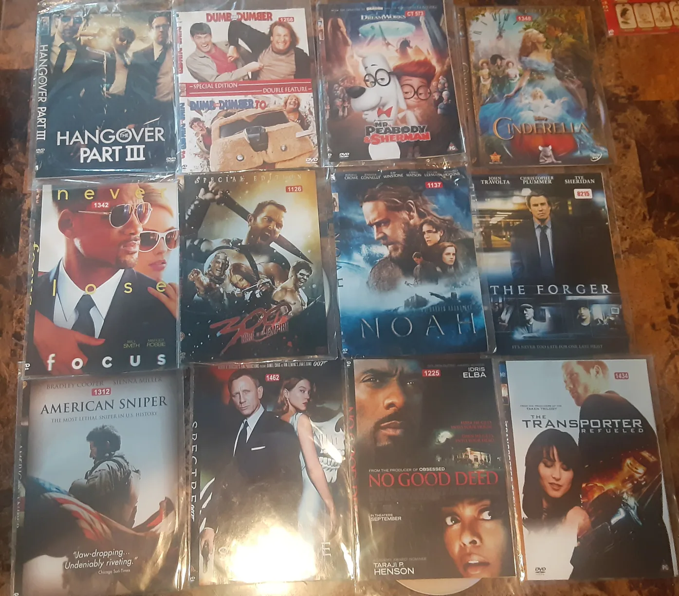 DVD Movies - Hangover, Focus, American Sniper & More! thumbnail