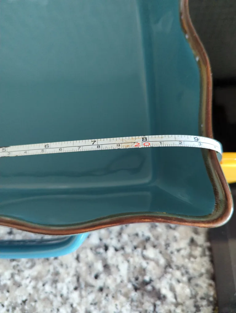 Teal Ceramic Baking Dish, 9x13 inch image indicator(2)