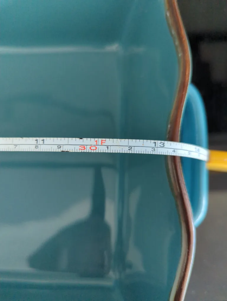 Teal Ceramic Baking Dish, 9x13 inch image indicator(3)