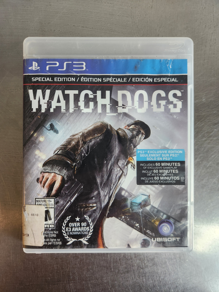 Watch Dogs Special Edition - PS3 Game