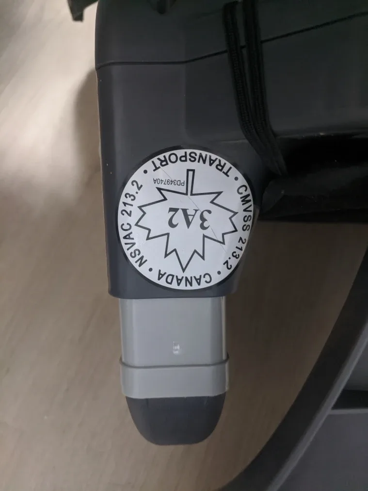 Grey & Red Booster Car Seat image indicator(7)