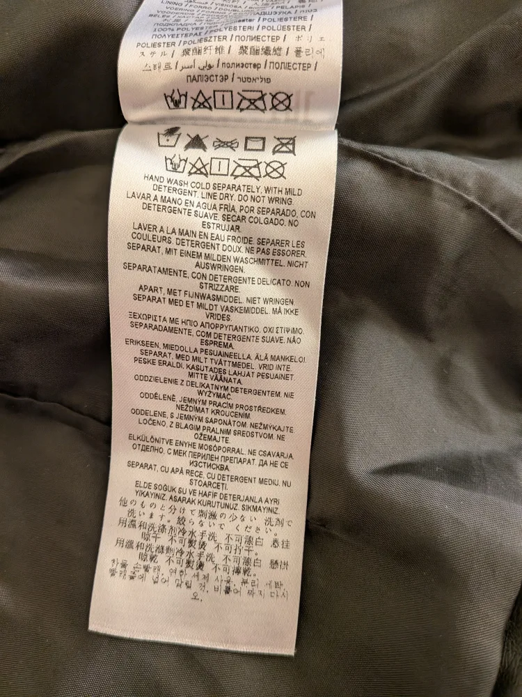 Children's Guess Black Quilted Leather Jacket - Size 8 image indicator(6)