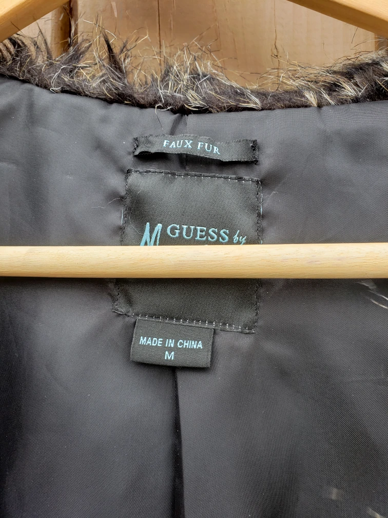 Guess Faux Fur Vest Med - photo 3