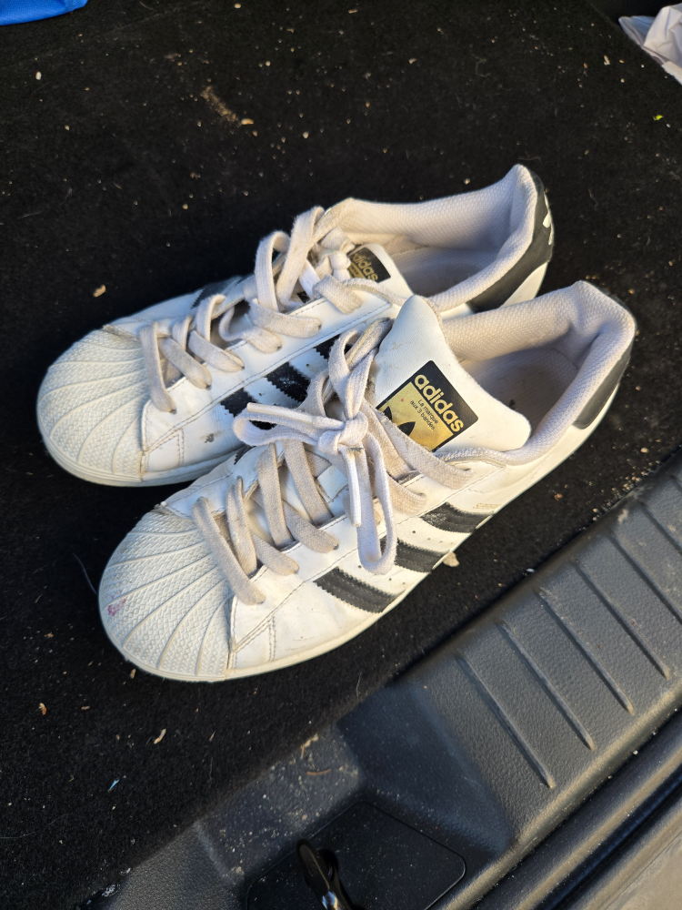 Adidas Superstar White/Black - US Women's 7