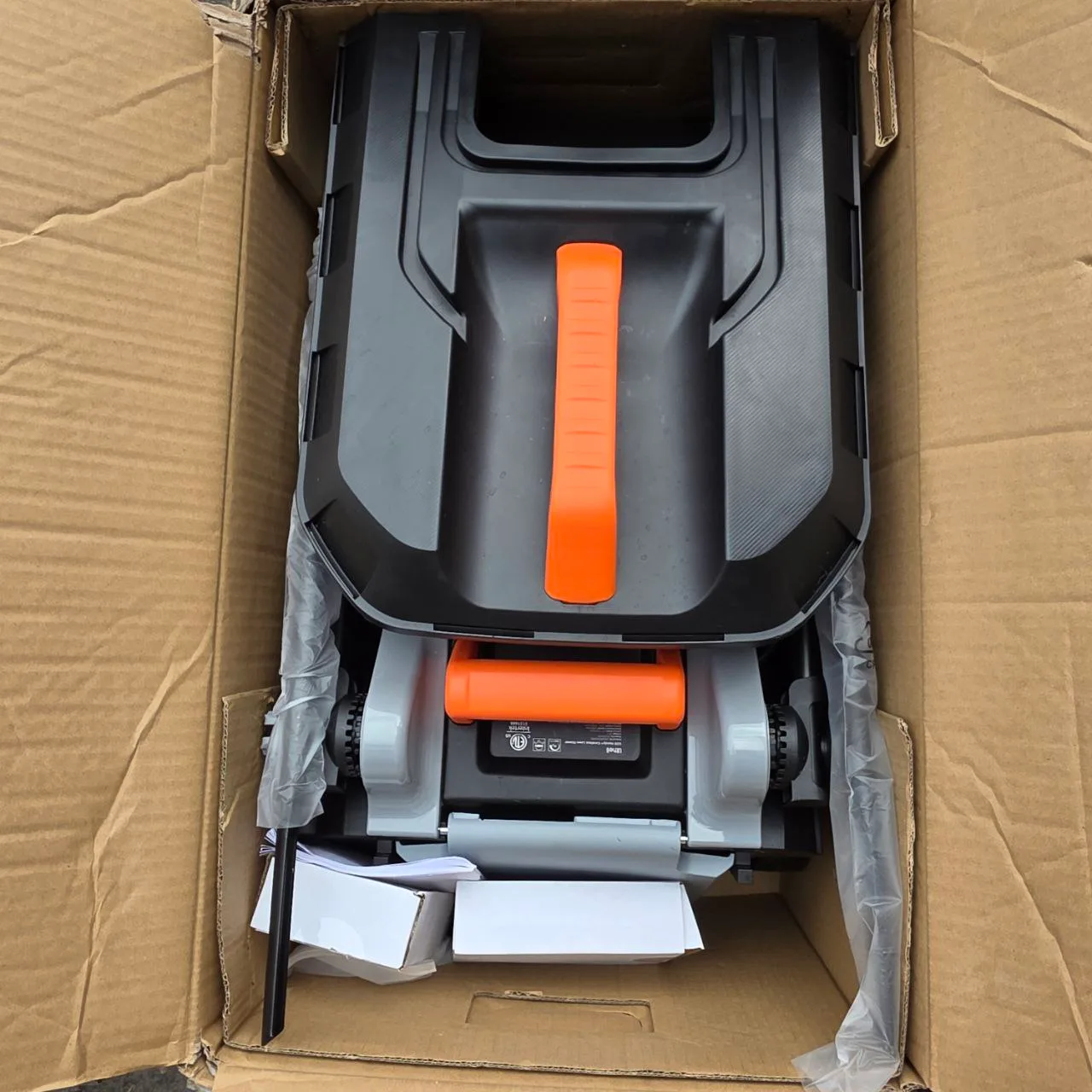 16'' Electric Cordless Lawn Mower image indicator(3)