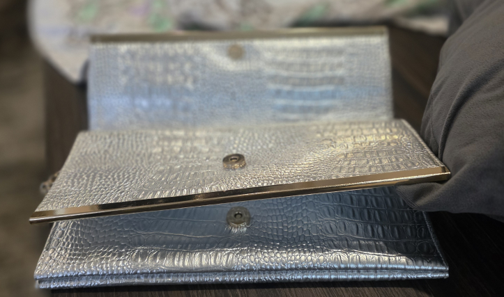 Silver Clutch Purse - photo 2