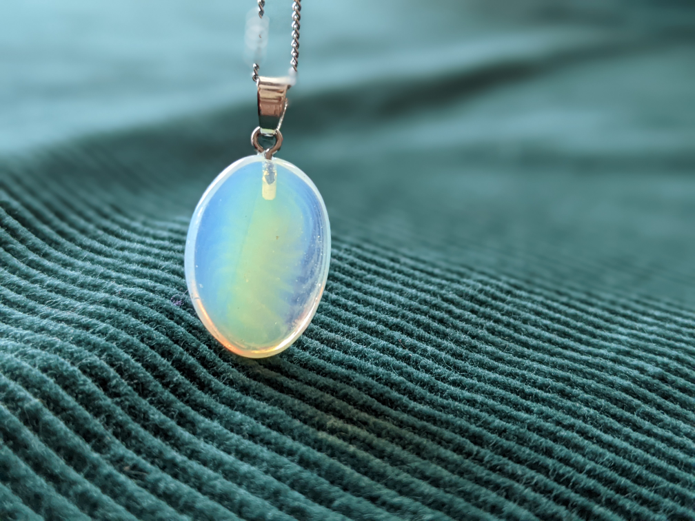 Opal Pendant Necklace