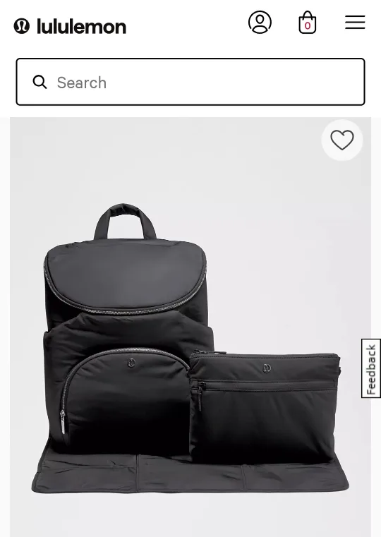 BRAND NEW  Lululemon New Parent Backpack (Diaper Bag) image indicator(3)