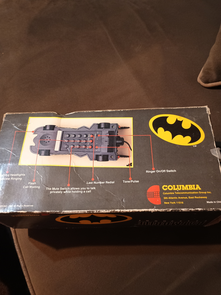 Batmobile Telephone by Columbia
