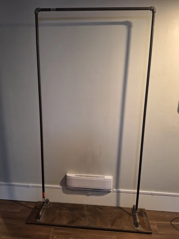 Industrial Pipe Clothing Rack thumbnail