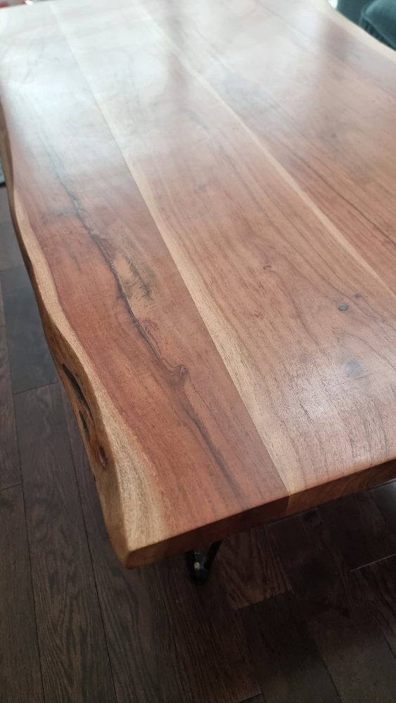 Reno Solid Acacia Wood Coffee Table - 120cm
