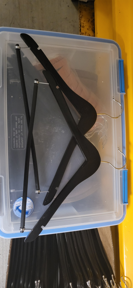 Clothes Hangers - Black