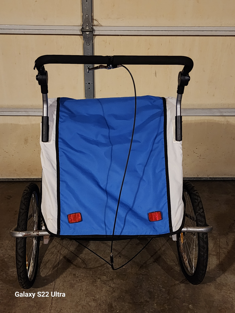 Aosom Bike Trailer - Blue & White - photo 5