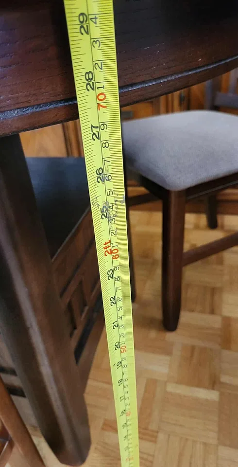 Dining Table with 4 Chairs - Wood image indicator(5)