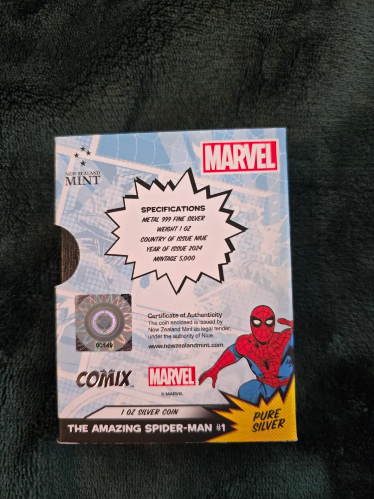 Marvel Amazing Spider-Man #1 1oz Silver Coin - New image indicator(5)