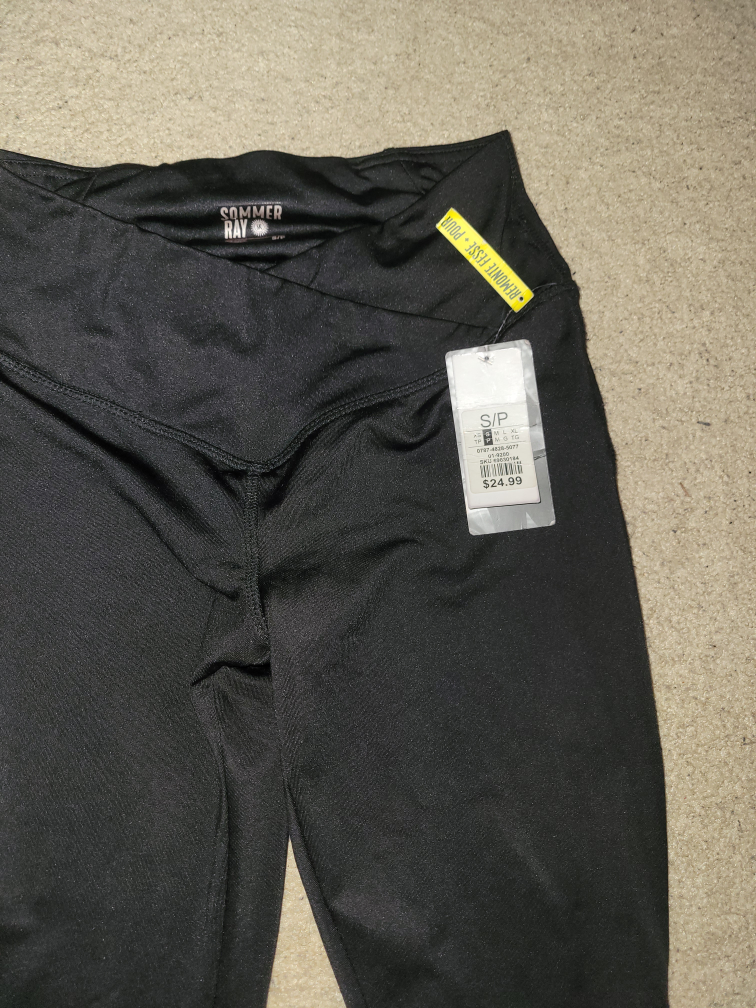 Sommer Ray Black Flare Leggings - Size S - photo 2