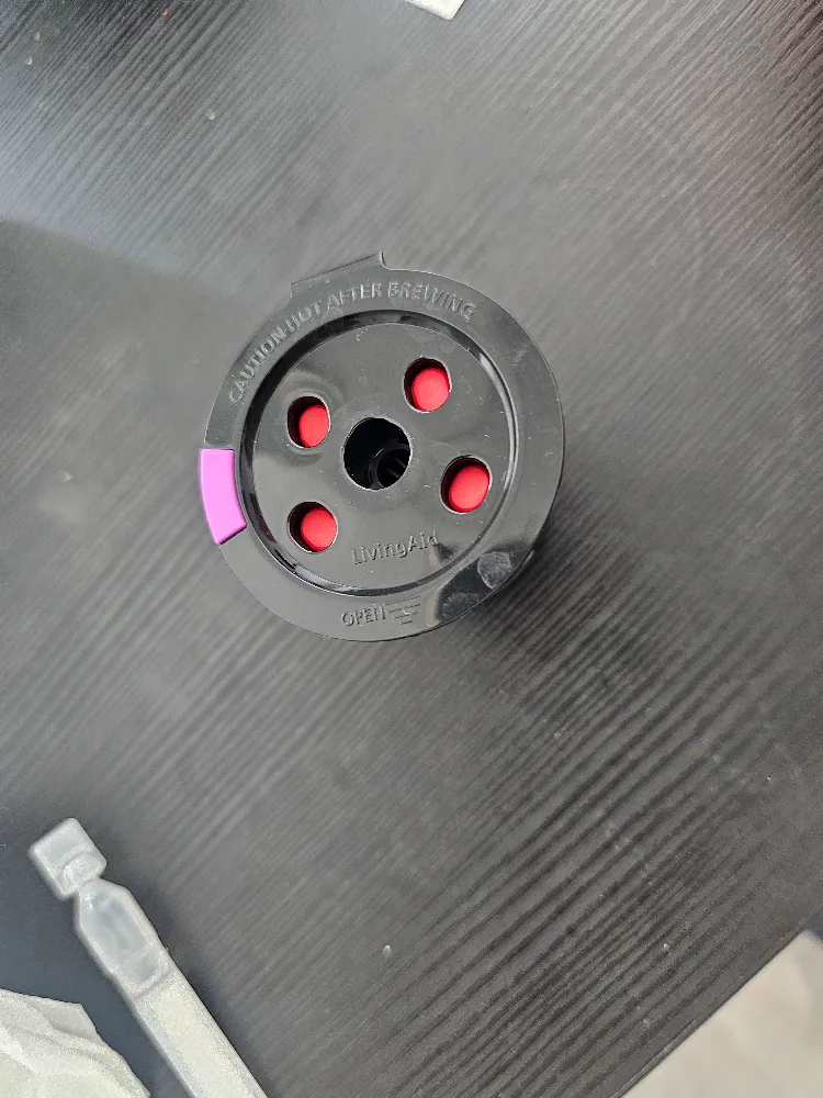 LivingAid Reusable K-Cup Filter image indicator(4)