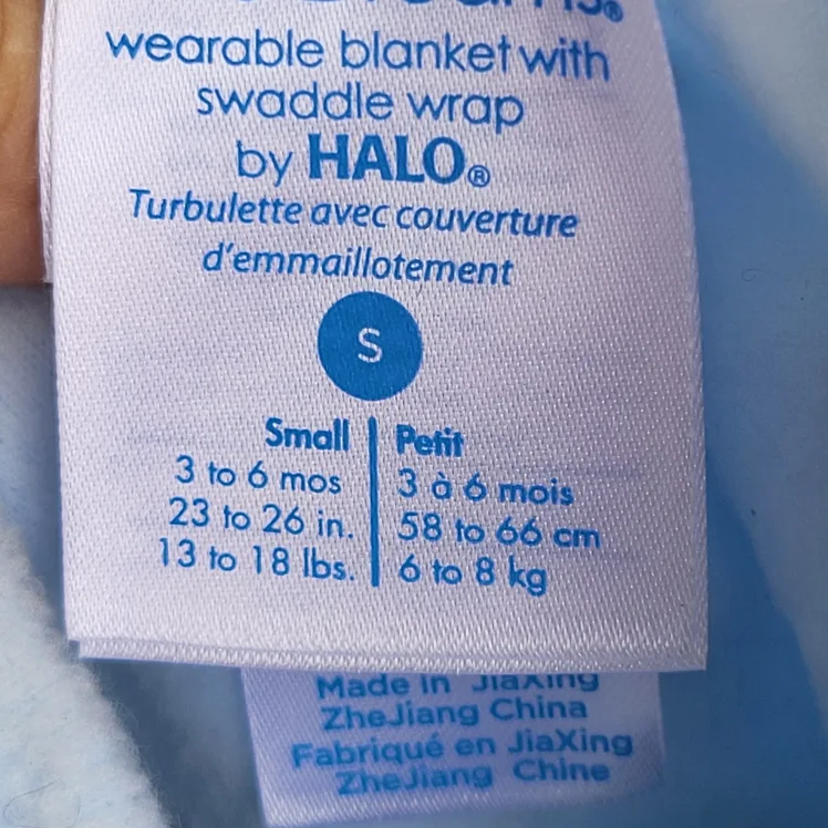 New Halo Sleepsack Wearable Blanket & Head Rest - Small image indicator(4)