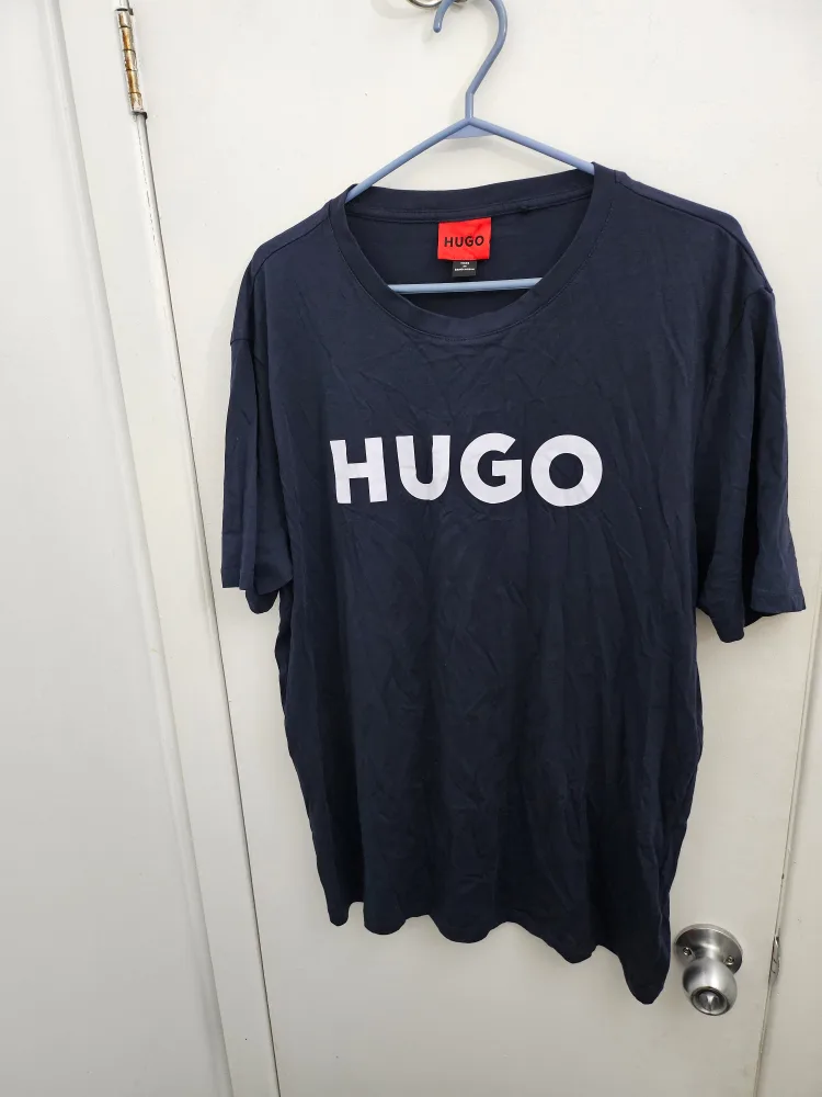 T-shirt Hugo bleu marine, taille XL thumbnail