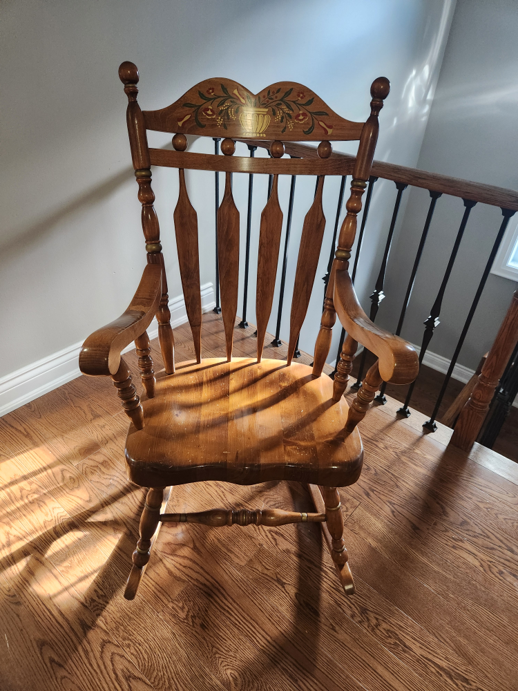 Wooden Rocking Chair - Classic Style