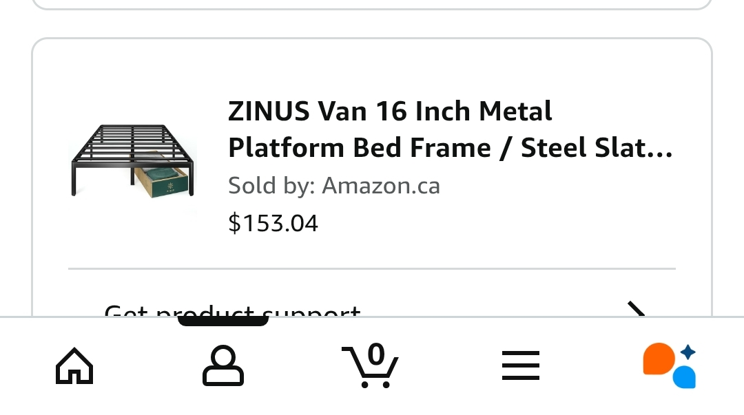 Zinus Van 16 Inch Metal Platform Twin Bed Frame - photo 2